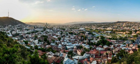Tbilisi západ slunce-1280